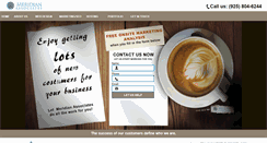 Desktop Screenshot of meridianwebdesign.com