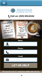 Mobile Screenshot of meridianwebdesign.com
